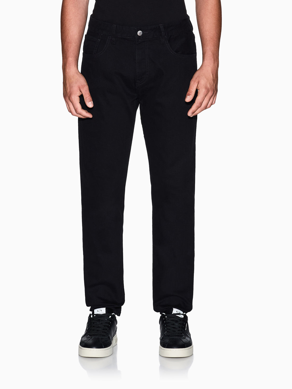 Armani Exchange Jeans Regular Uomo Nero