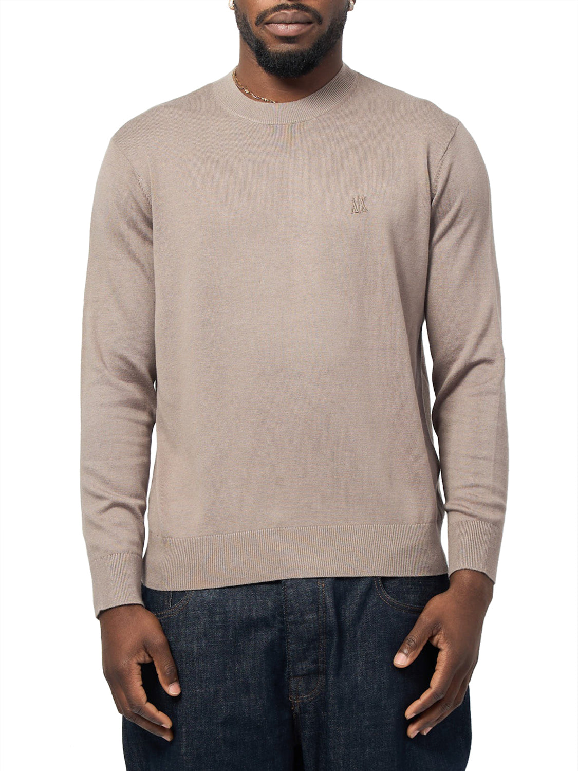 Armani Exchange Maglione Uomo Beige