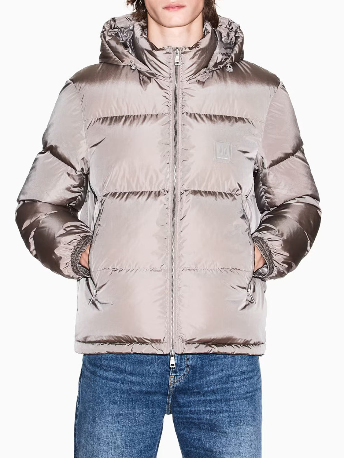 Armani Exchange Piumino Uomo Beige