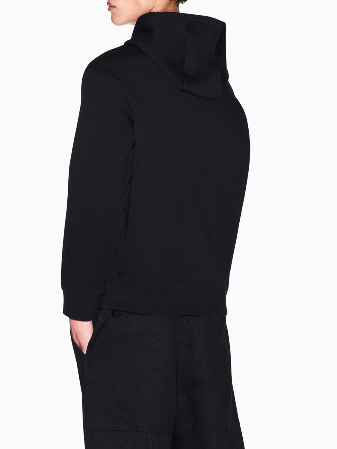 Armani Exchange Felpa Cappuccio Uomo Nero
