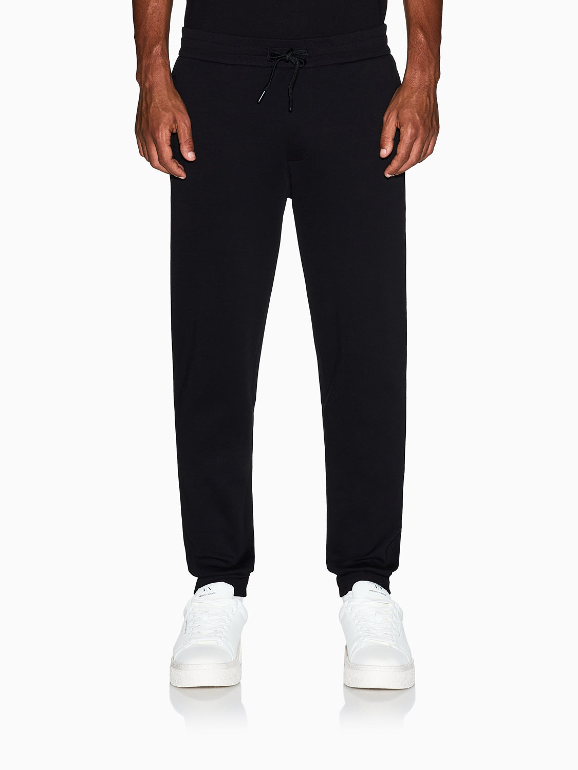 Armani Exchange Pantalone Tuta Uomo Nero