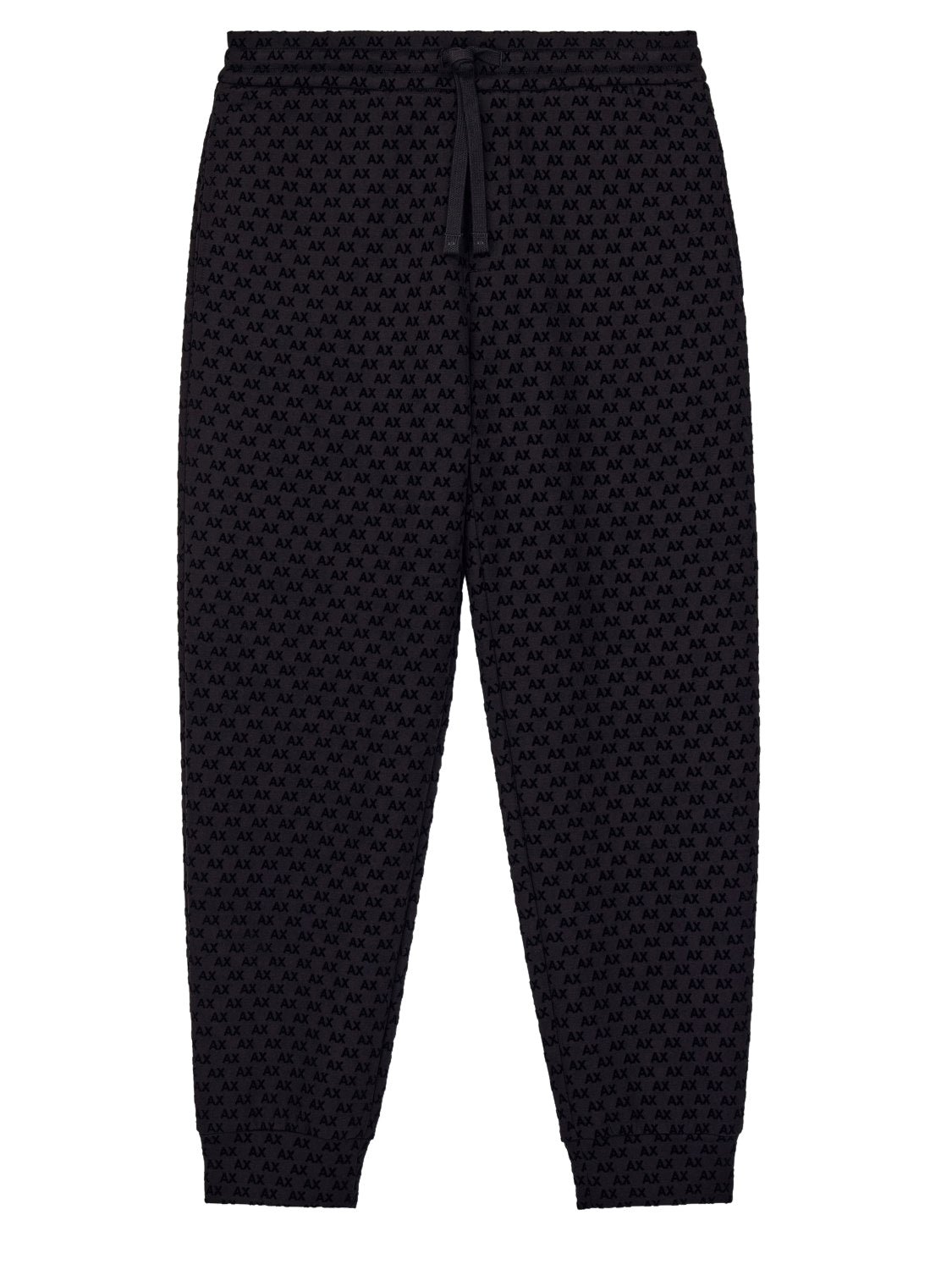 Armani Exchange Pantalone Tuta Uomo Nero