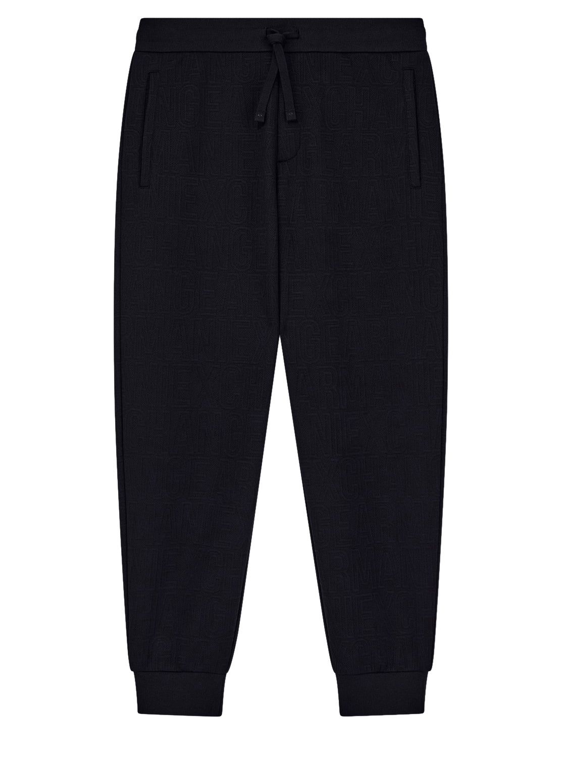 Armani Exchange Pantalone Tuta Uomo Nero