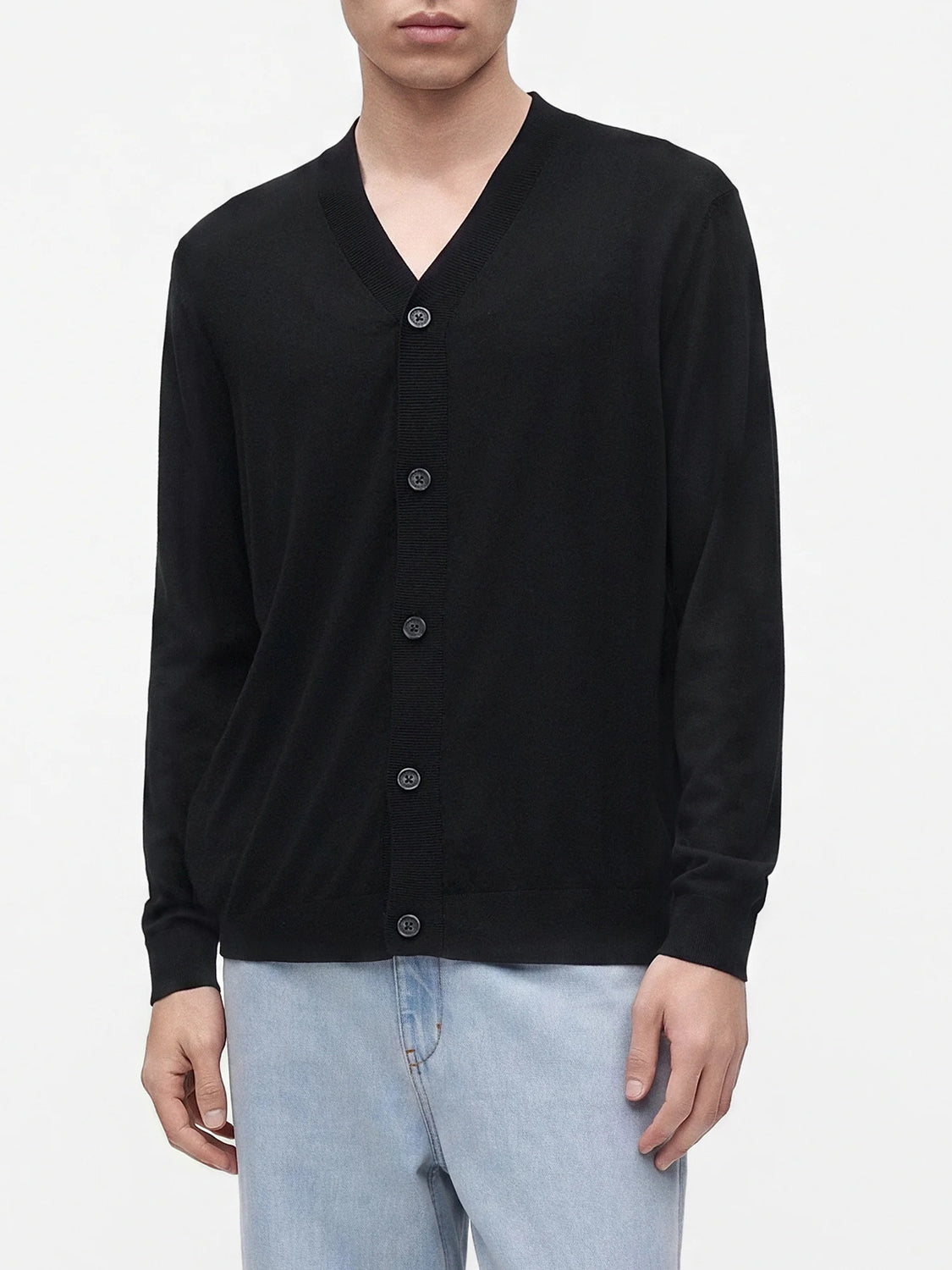 Armani Exchange Cardigan Uomo Nero