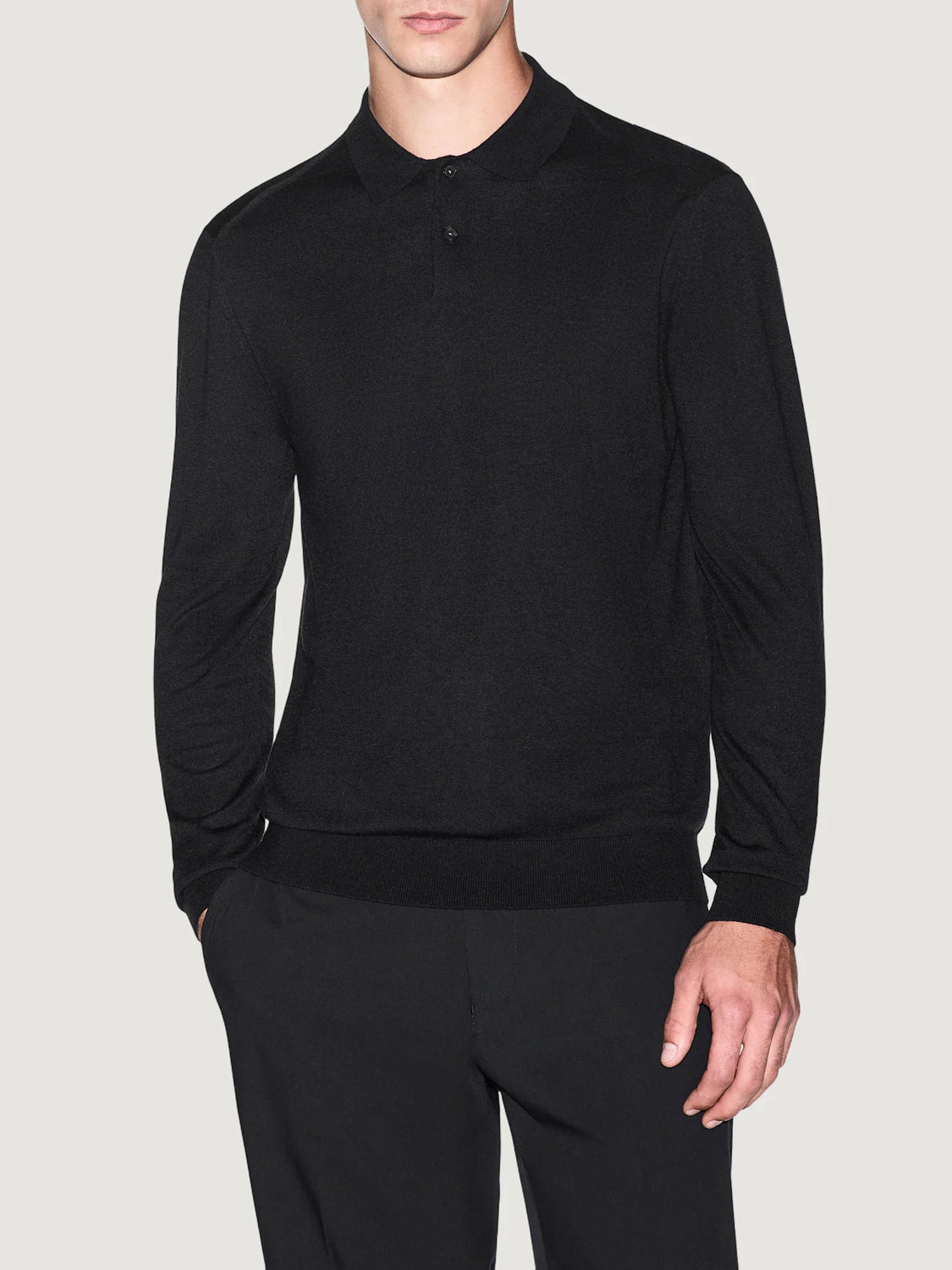 Armani Exchange Polo Uomo Grigio Scuro