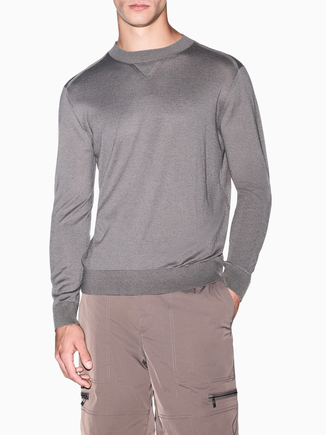 Armani Exchange Maglione Uomo Marrone chiaro