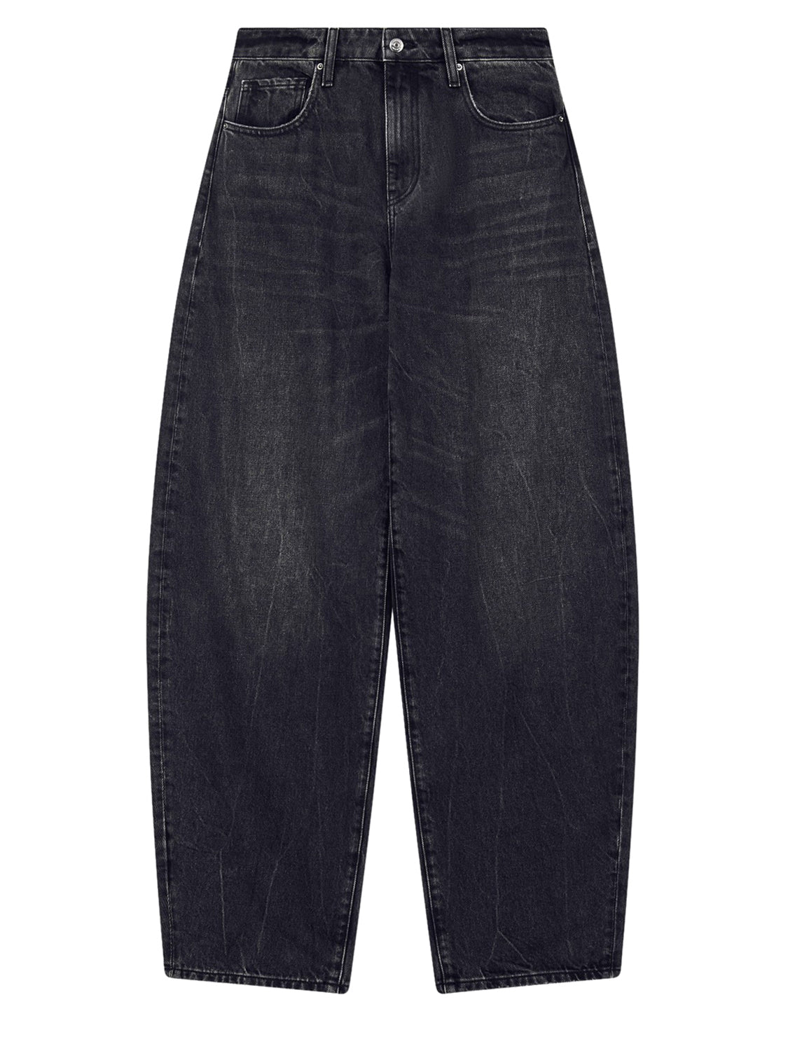 Armani Exchange Jeans Largo Donna Nero