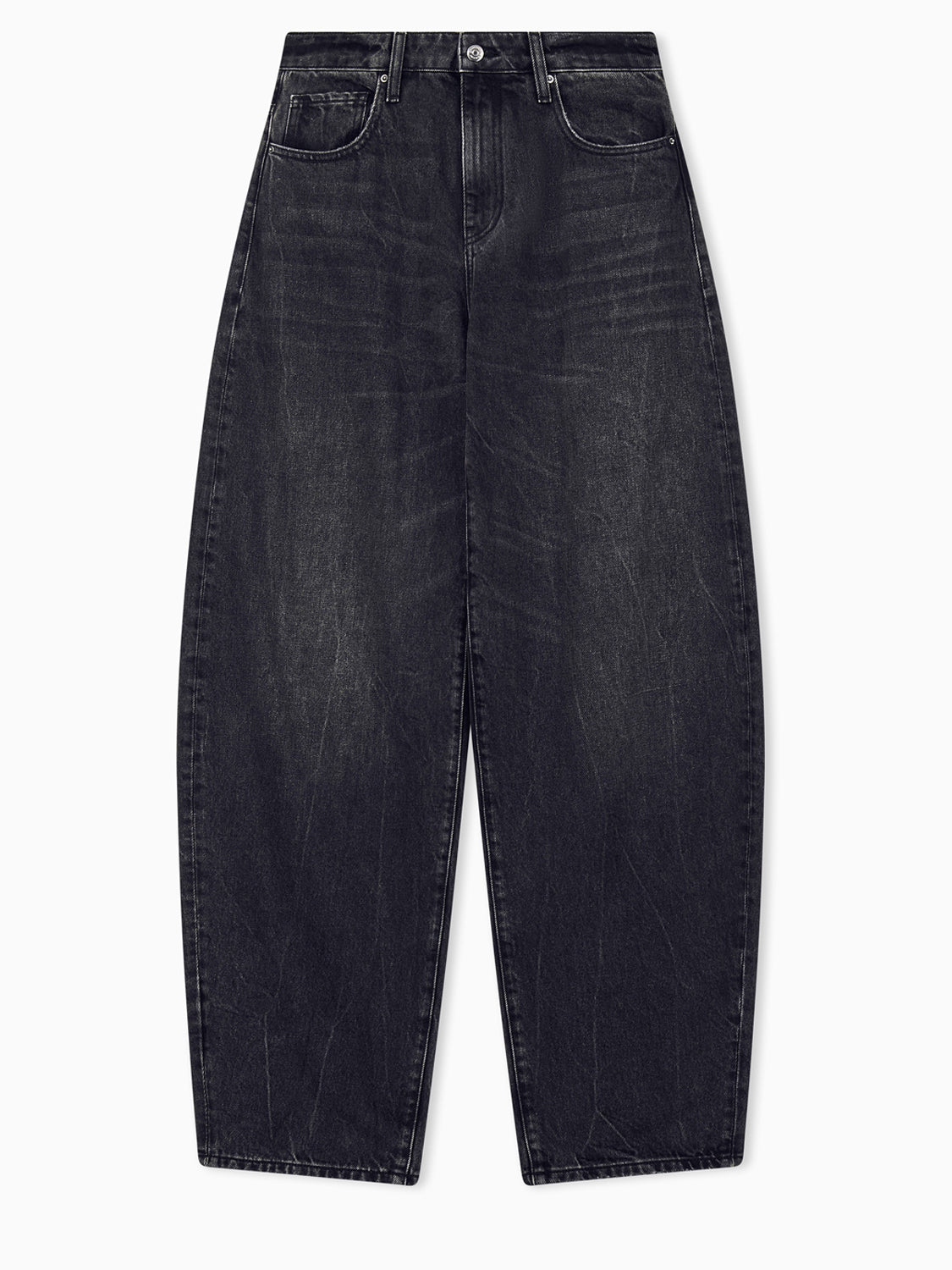 Armani Exchange Jeans Largo Donna Nero