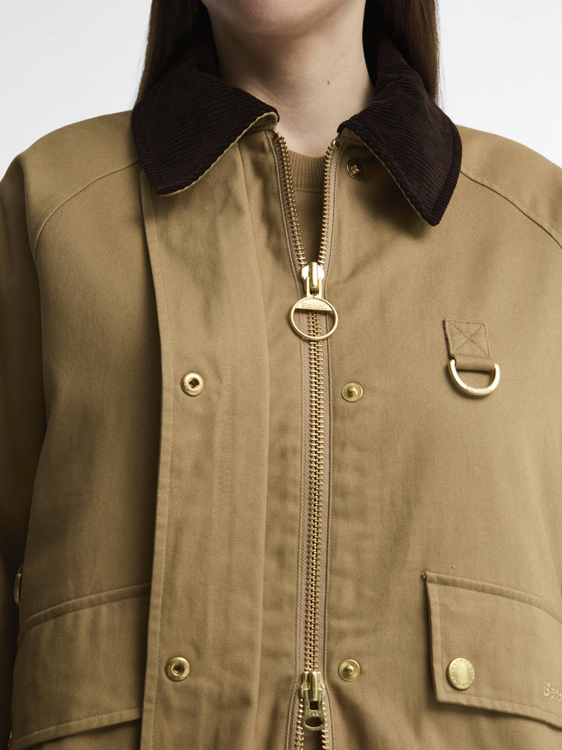 Barbour Giacca Leggera Donna Daphne Beige