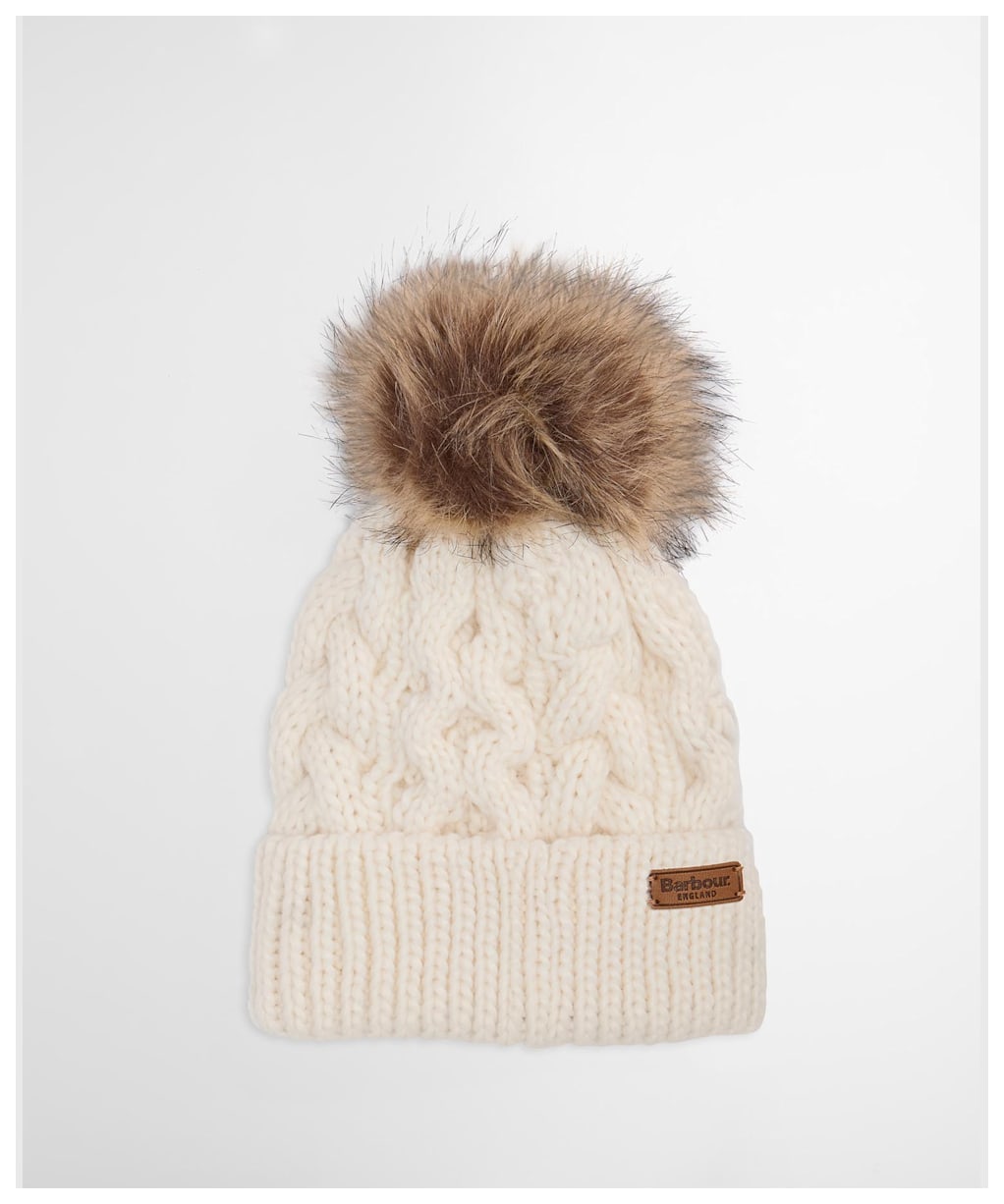 Barbour Sciarpa Donna Penshaw Crema