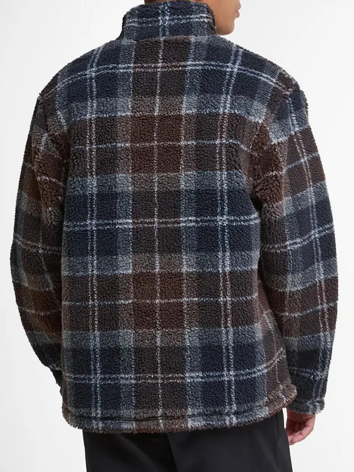 Barbour Giubbotto in Pile Uomo Tartan Fleece Tartan
