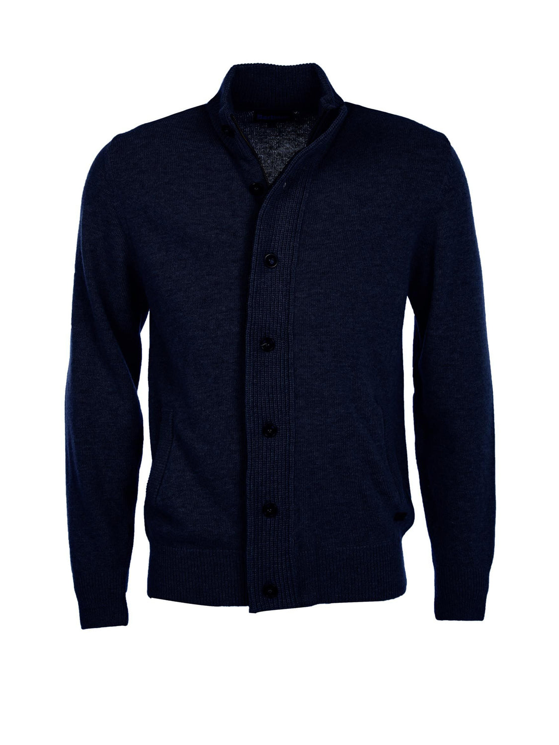 Barbour Cardigan Uomo Essential Navy