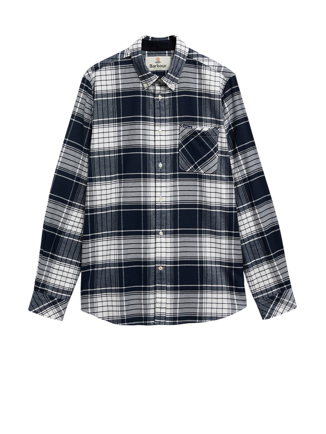 Barbour Camicia Uomo Embergate Navy
