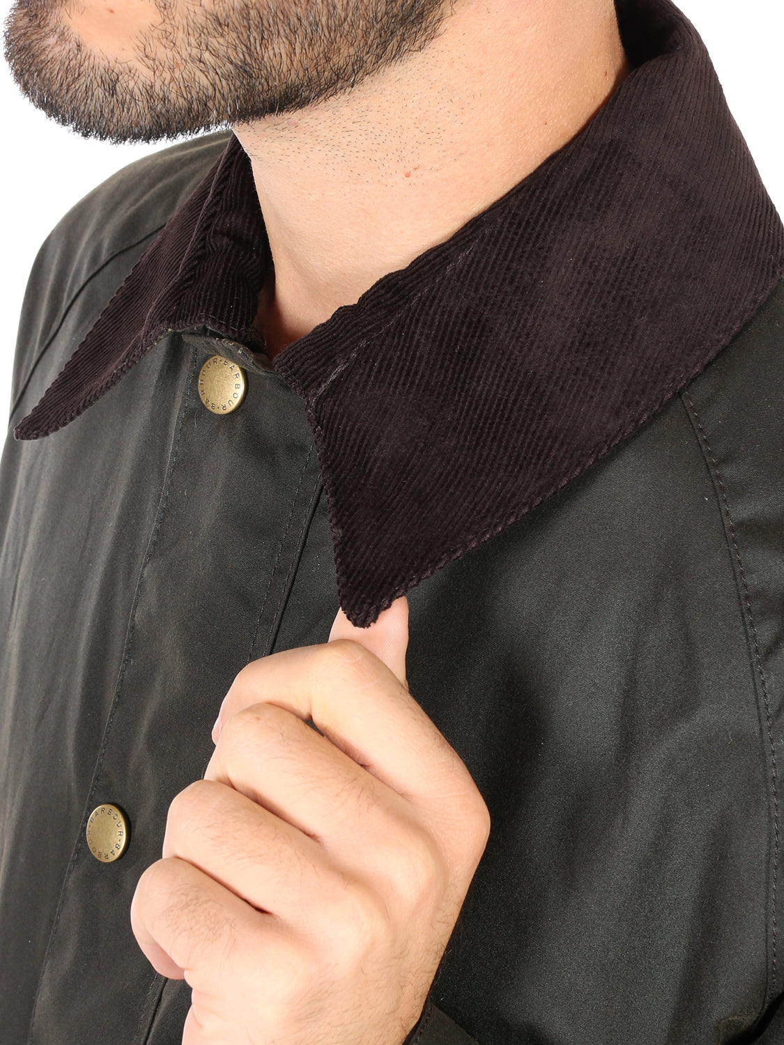 Barbour Giacca Cerata Uomo Ashby Olive