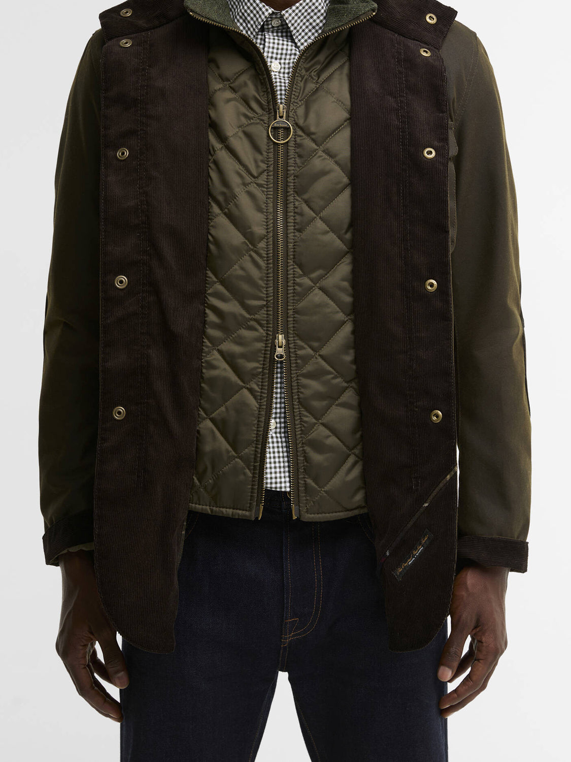 Barbour Giacca Cerata Uomo Ogston Olive