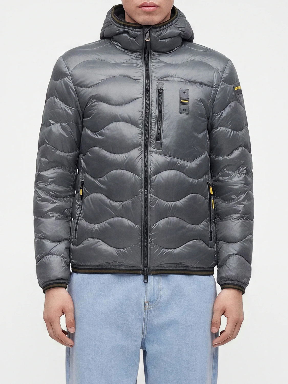 Blauer Piumino Uomo Wave Grigio roccia