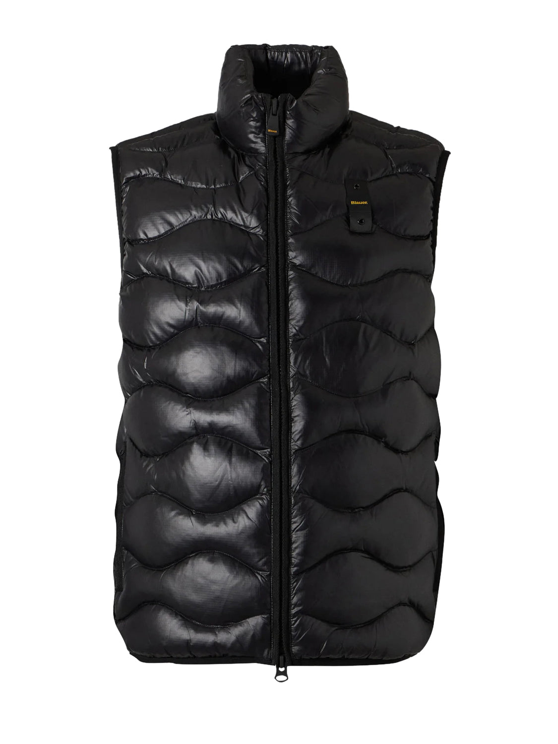 Blauer Gilet Imbottito Uomo Danny Nero