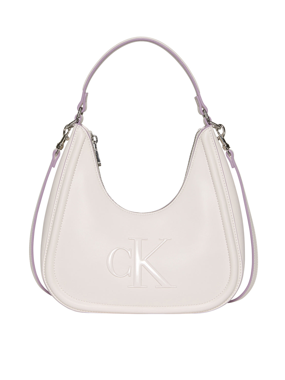 Calvin Klein Borsa a Spalla Donna Beige chiaro