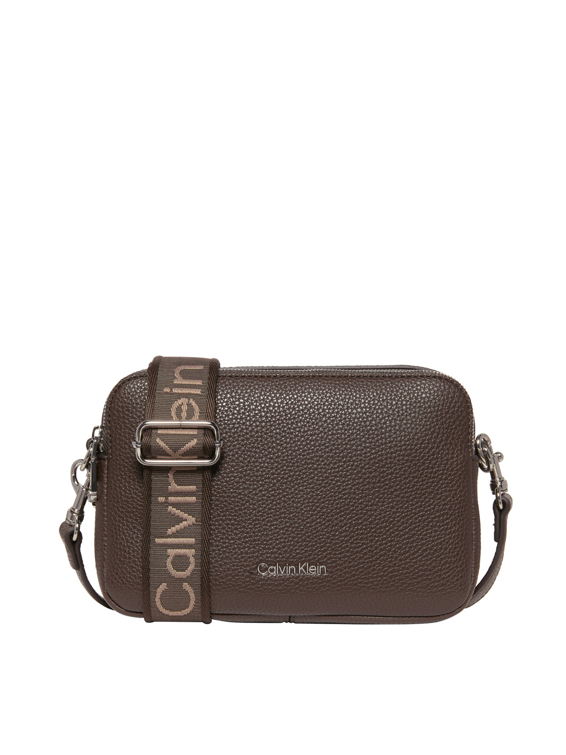 Calvin Klein Borsa a Spalla Donna Marrone