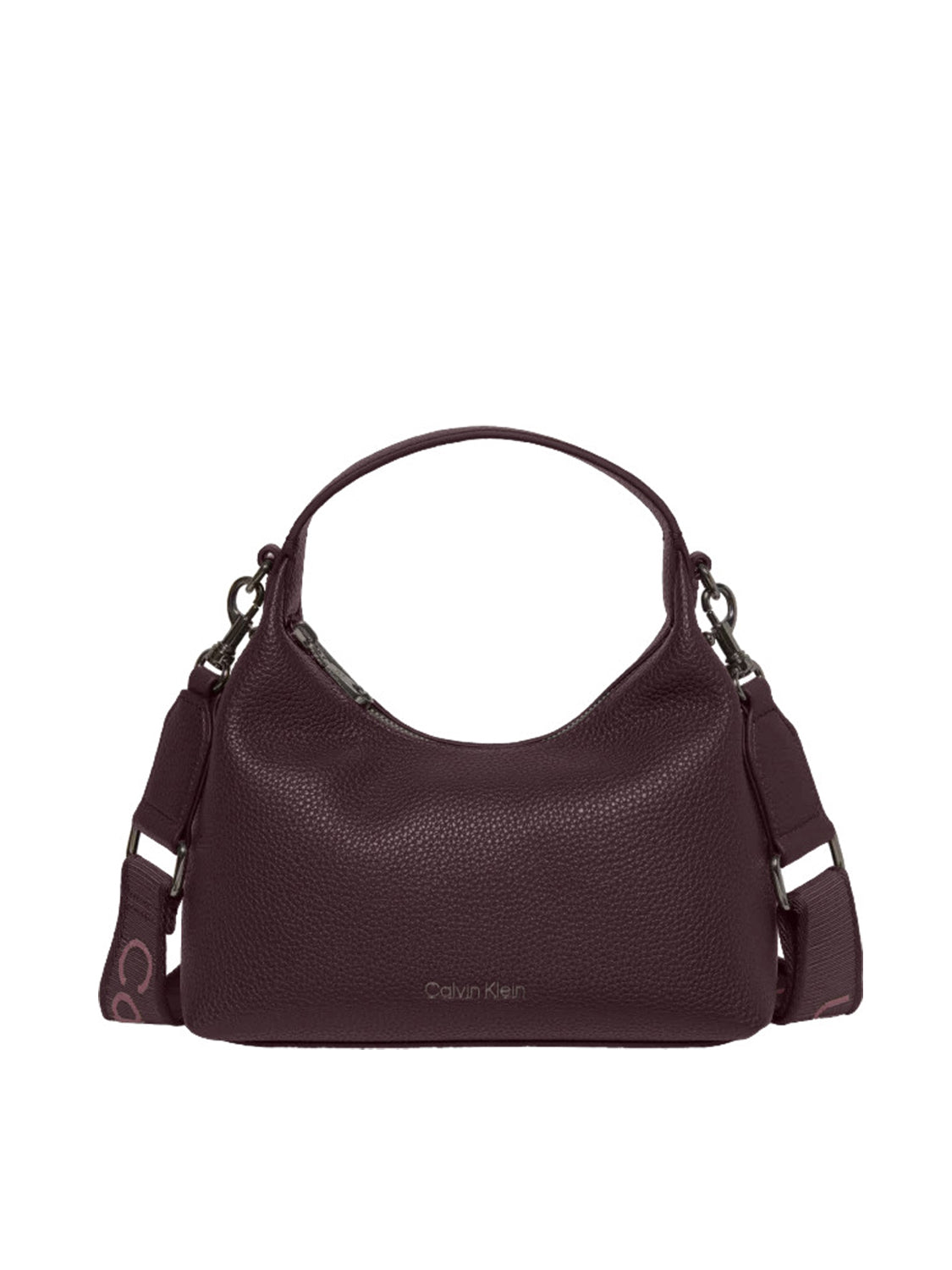 Calvin Klein Borsa a Spalla Donna Bordeaux