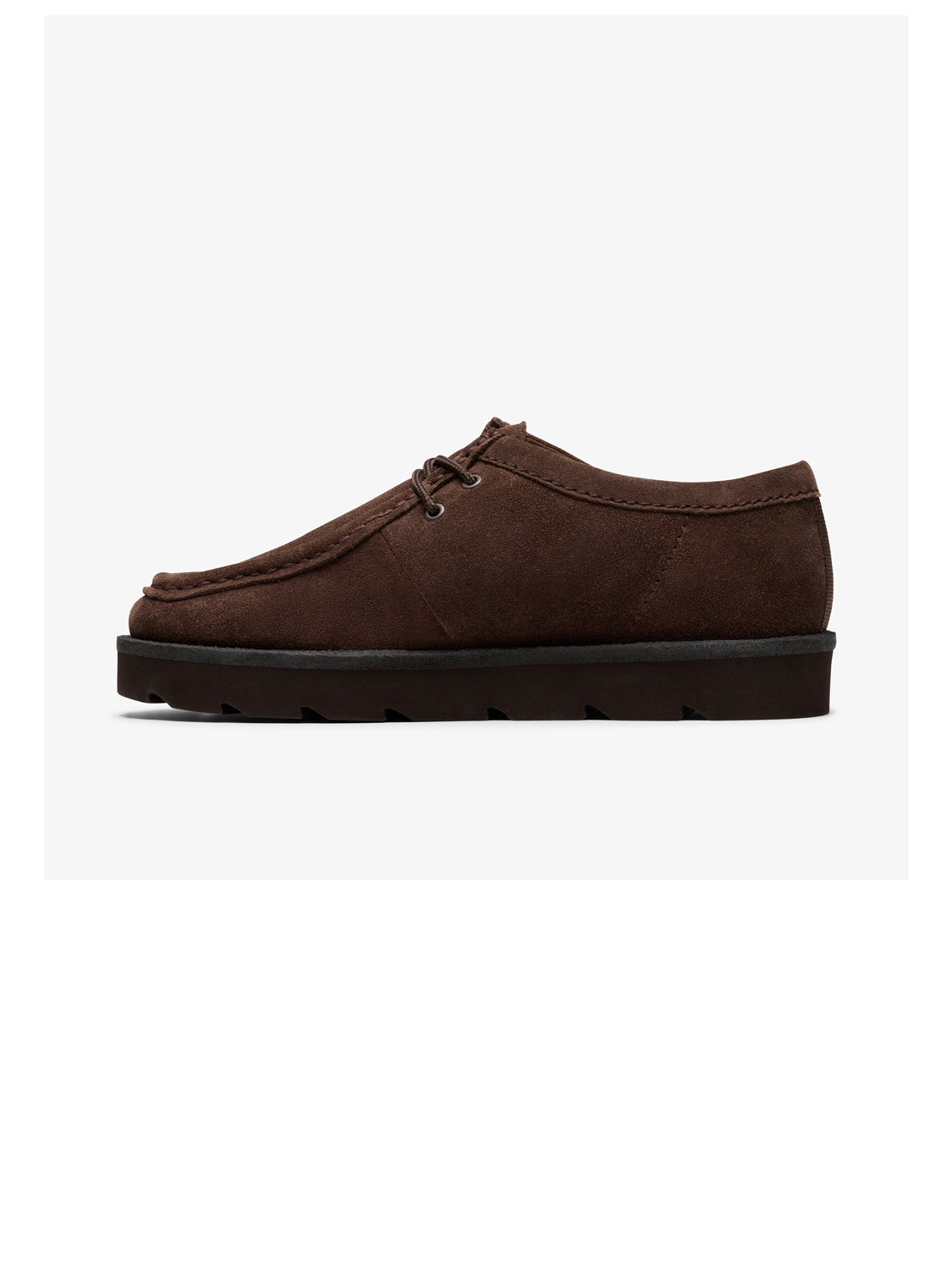 Clarks Scarpa Stringata Uomo Meare Walla Marrone scuro