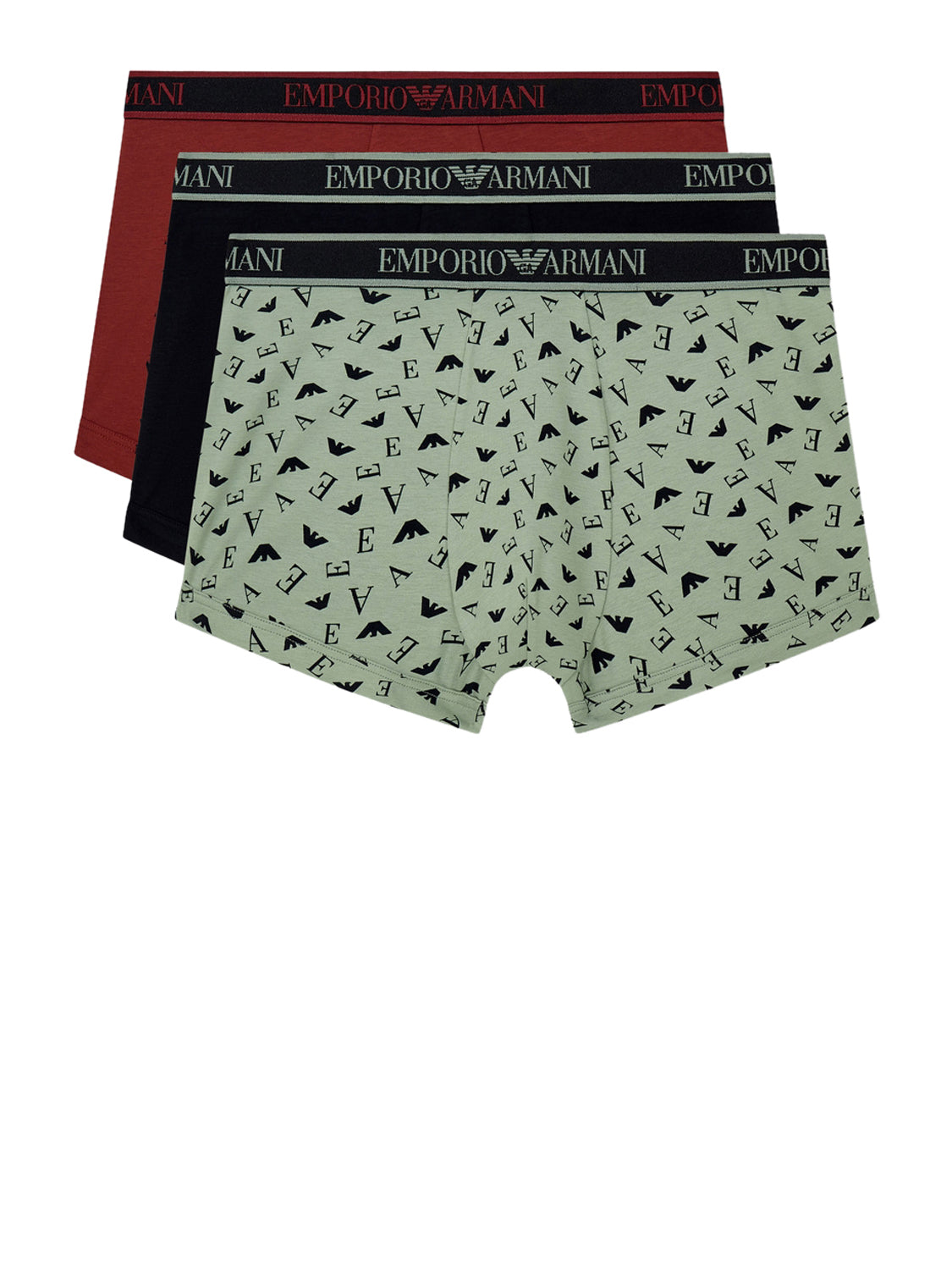 Emporio Armani Boxer Uomo 3 Pack Multicolor