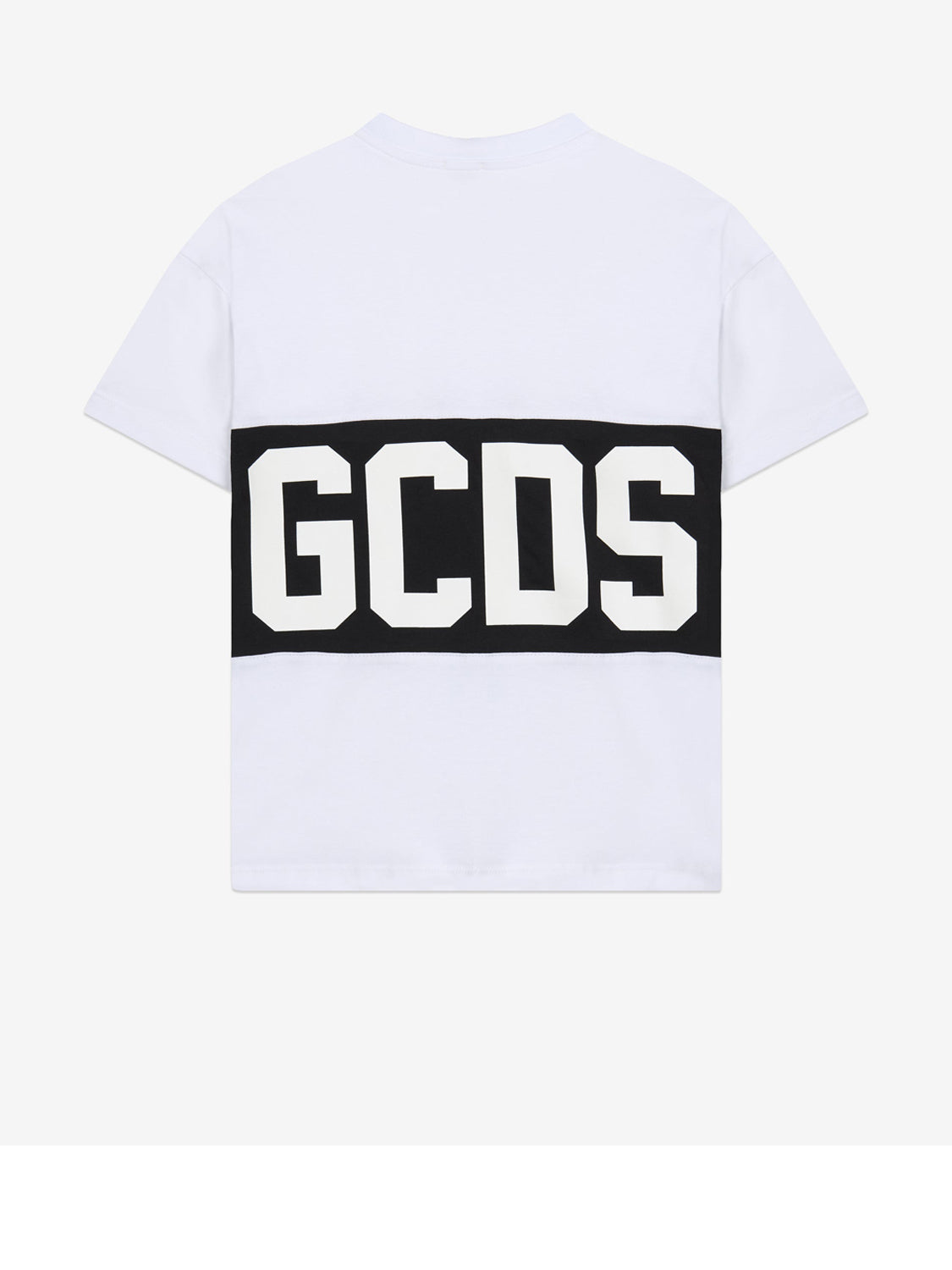 GCDS T-shirt Uomo T-Shirt Con Band Logo Bianco ottico