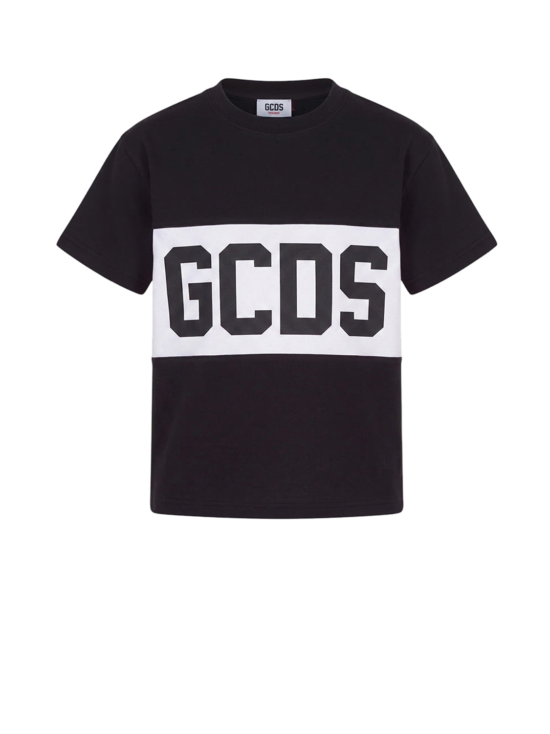 GCDS T-shirt Uomo T-Shirt Con Band Logo Nero