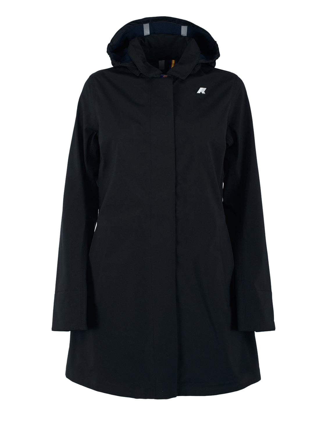 K-way Parka Donna Mathy Bonded Nero