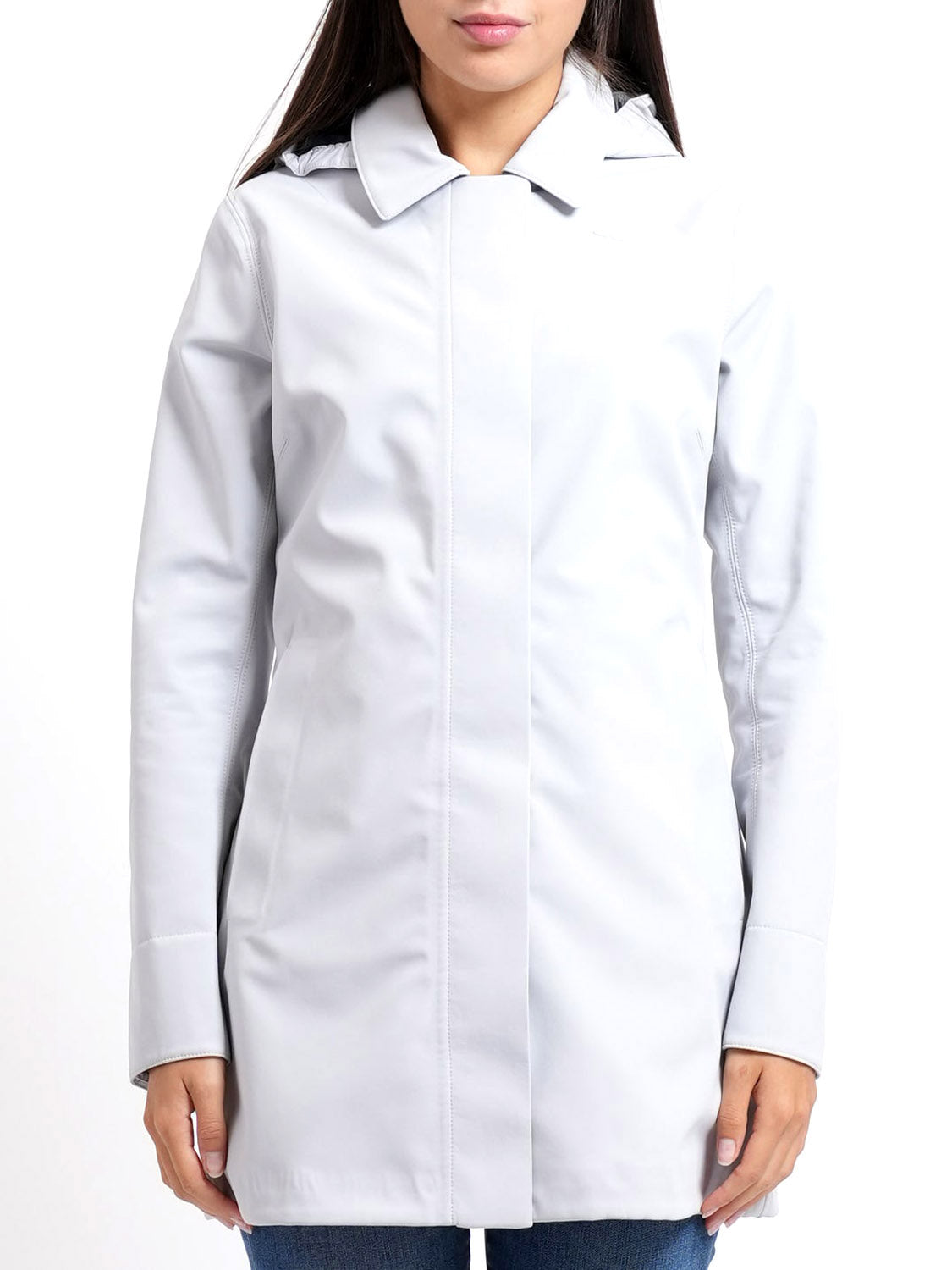 K-way Parka Donna Mathy Bonded Grigio