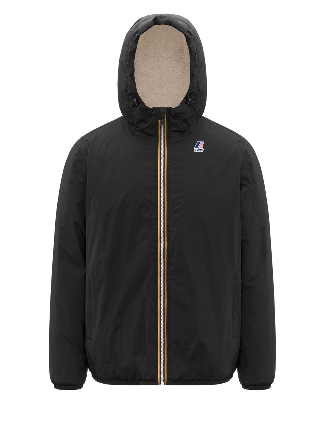 K-way Giubbotto Leggero Unisex Le Vrai 4.0 Claude Orsetto Nero