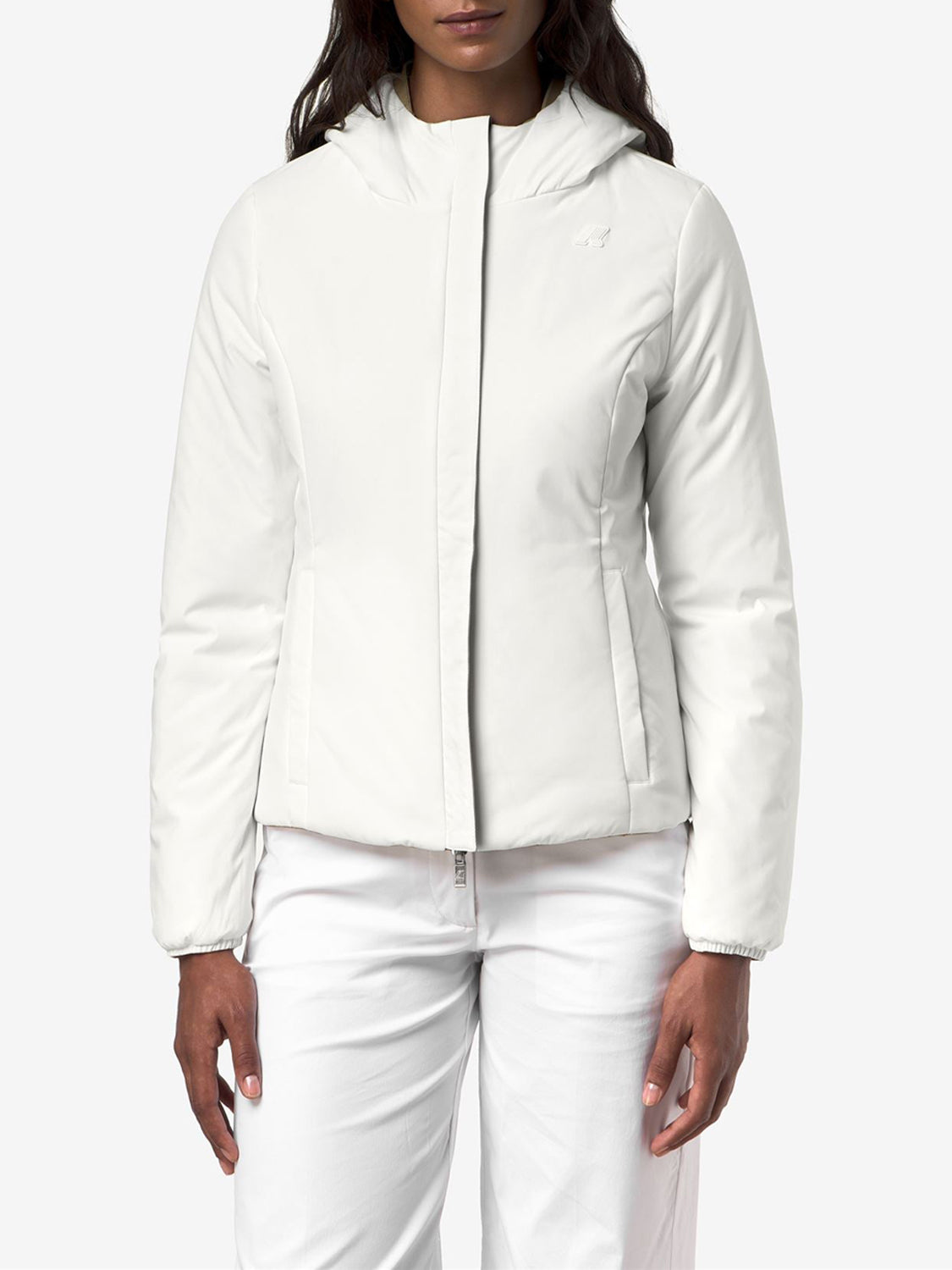 K-way Giubbotto Imbottito Donna Lily St Warm Double Beige
