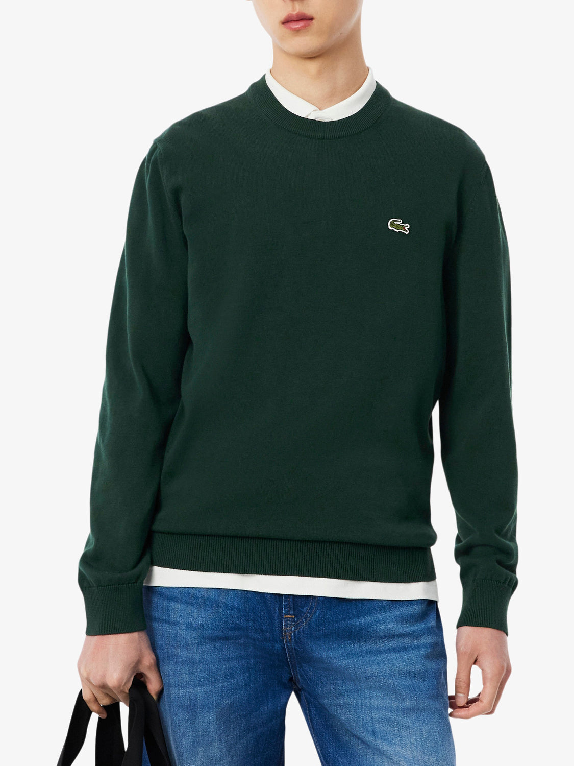 Lacoste Maglione Uomo Verde Sinople