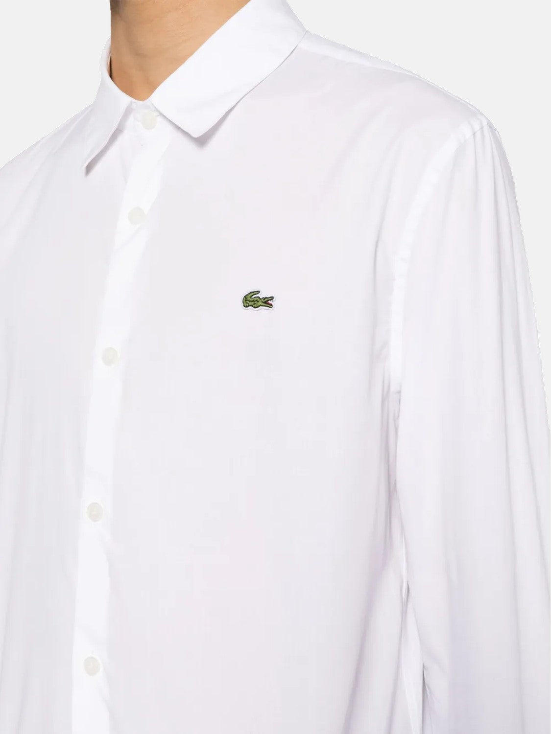 Lacoste Camicia Uomo Bianco