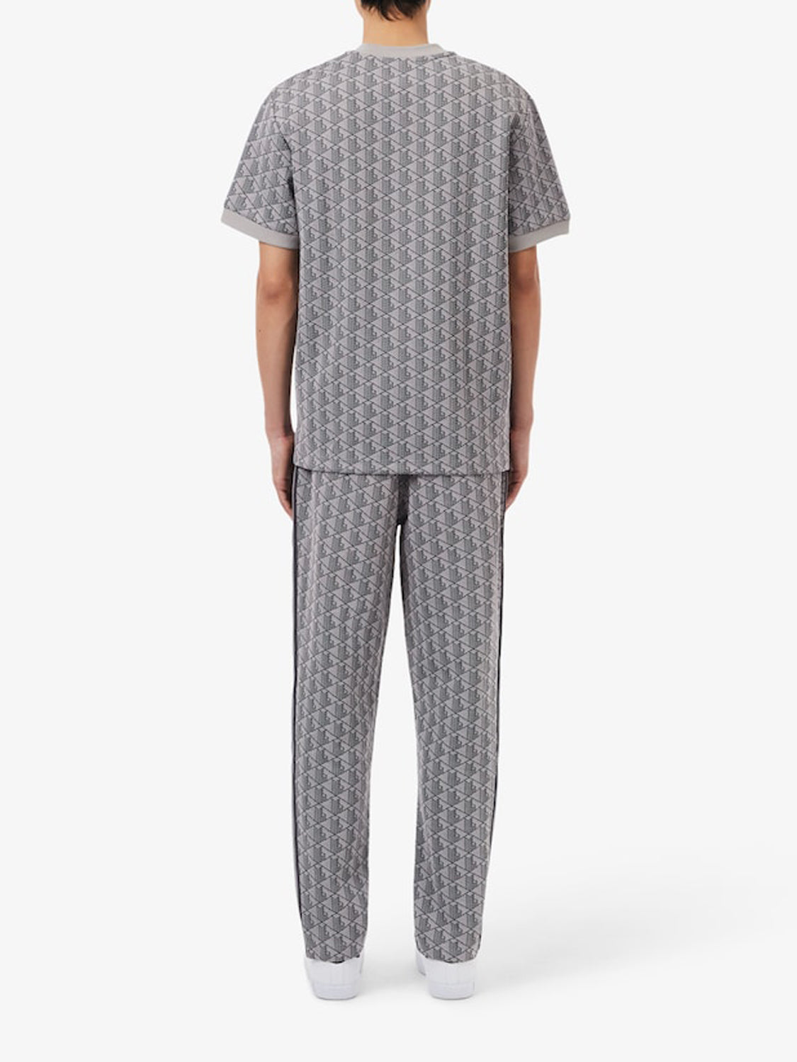 Lacoste Pantalone Tuta Uomo Grigio Clair