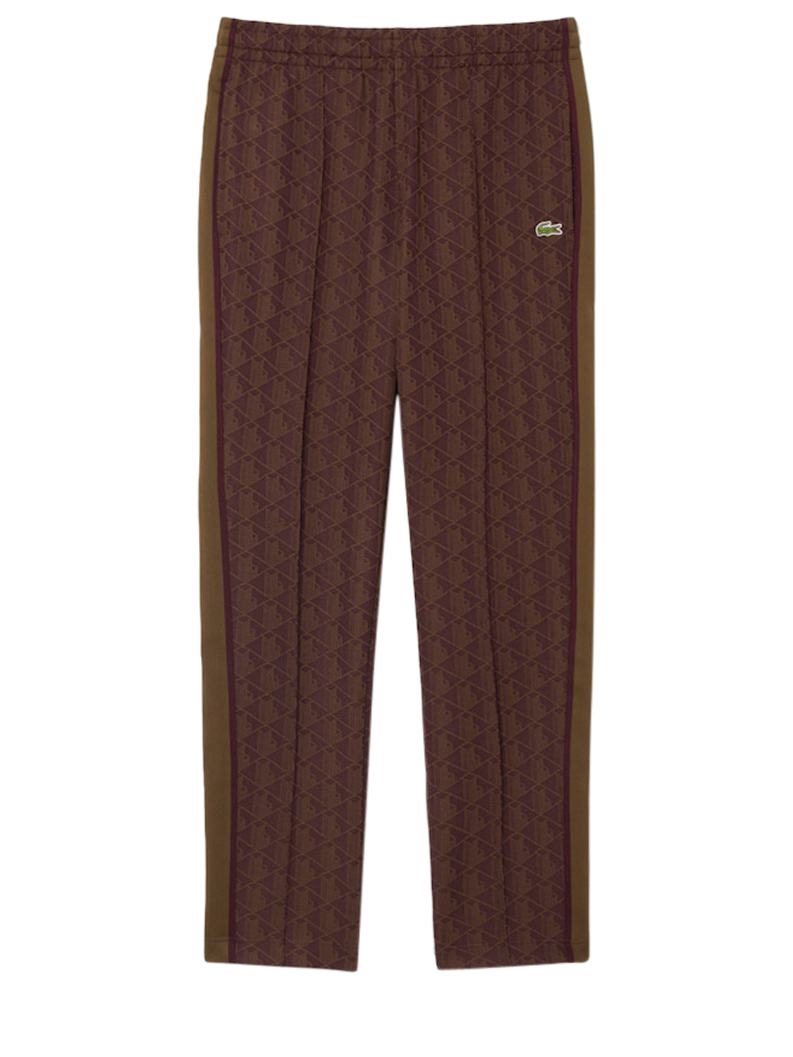 Lacoste Pantalone Tuta Uomo Marrone