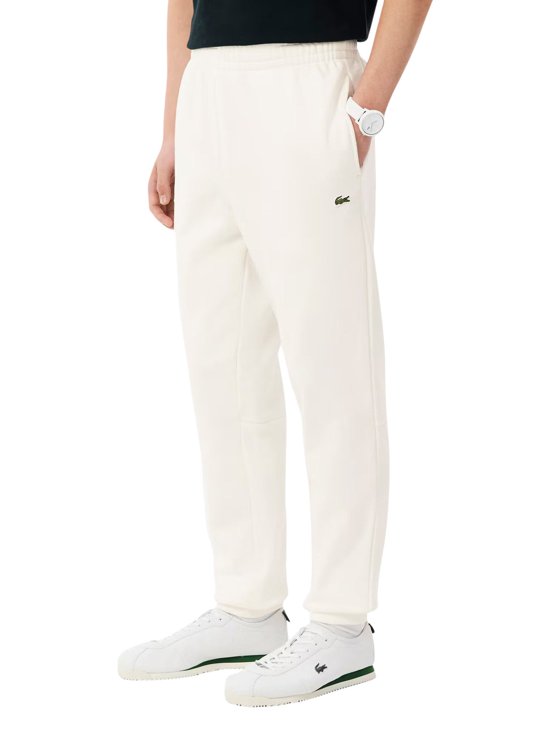 Lacoste Pantalone Tuta Uomo Bianco