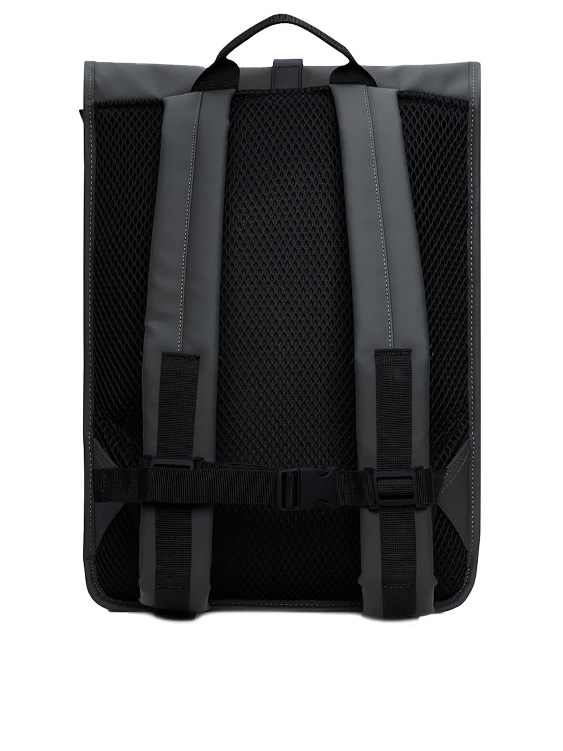 Rains Zaino Unisex Rolltop Rucksack W3 Grigio Scuro