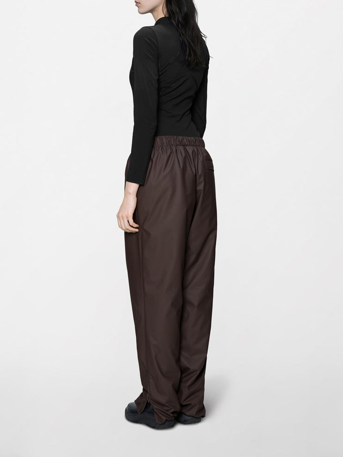 Rains Pantalone Unisex Lohja Insulated Pants W3T2 Marrone