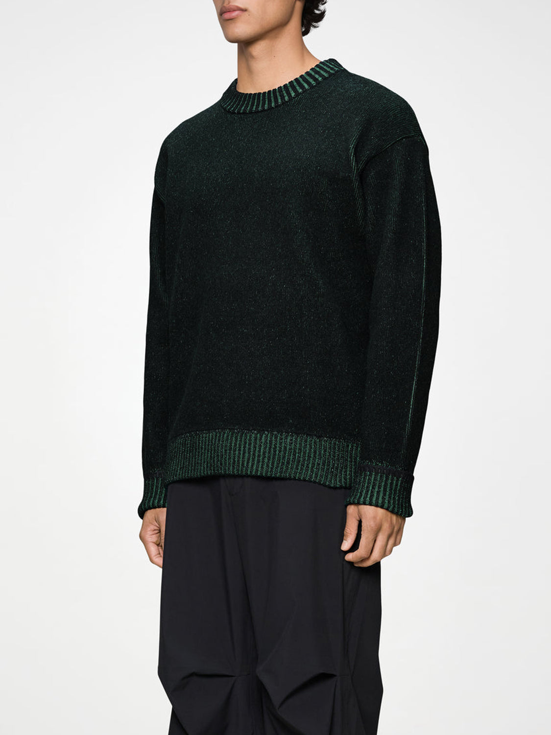 Rains Maglione Unisex Sowa Knit Crew Neck Nero