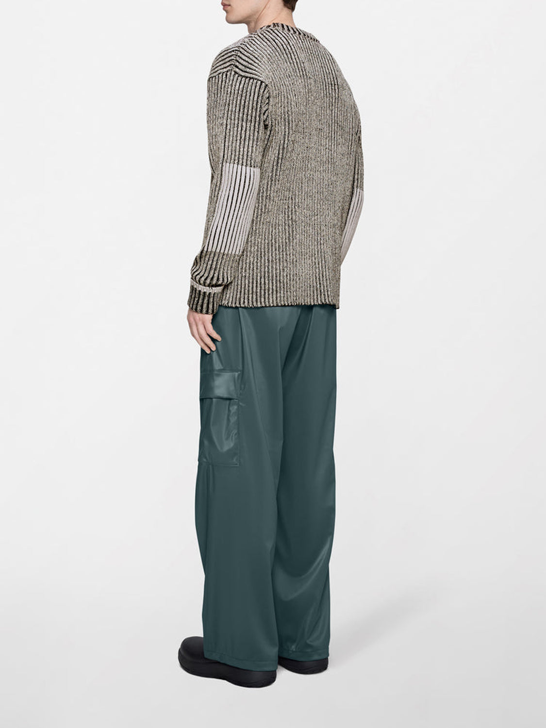 Rains Maglione Unisex Sapa Knit Crew Neck Bianco Antico