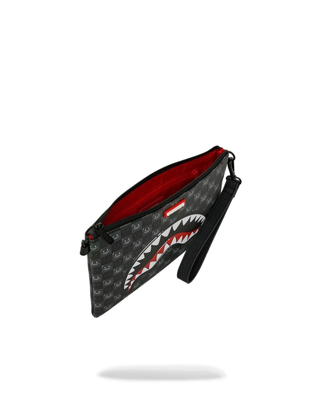 Sprayground Pochette Sharks in Paris WTF bubbly Nero