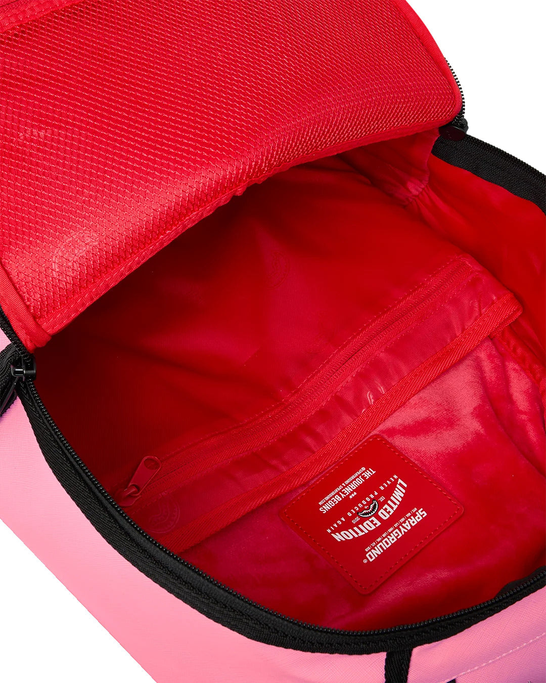 Sprayground Zaino Shark central pink embroidered Rosa
