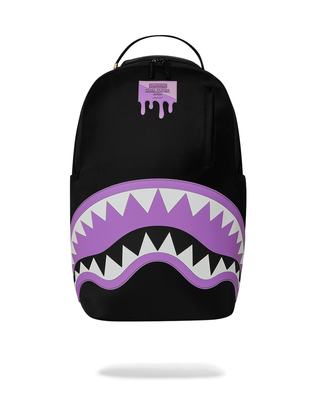 Sprayground Portafoglio Shark central light purple Nero