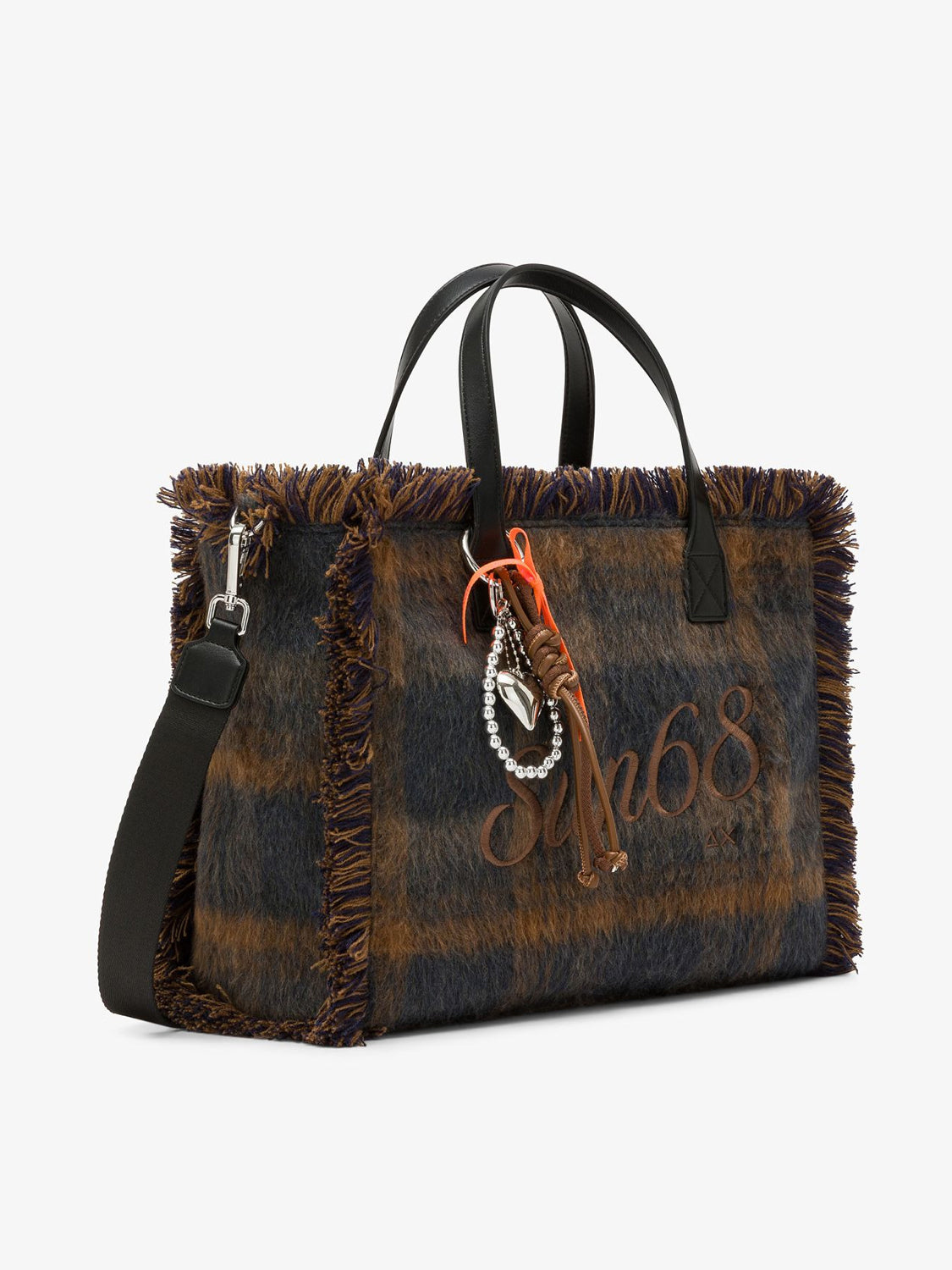 Sun68 Borsa a Mano Donna Cali Midi Bag Navy
