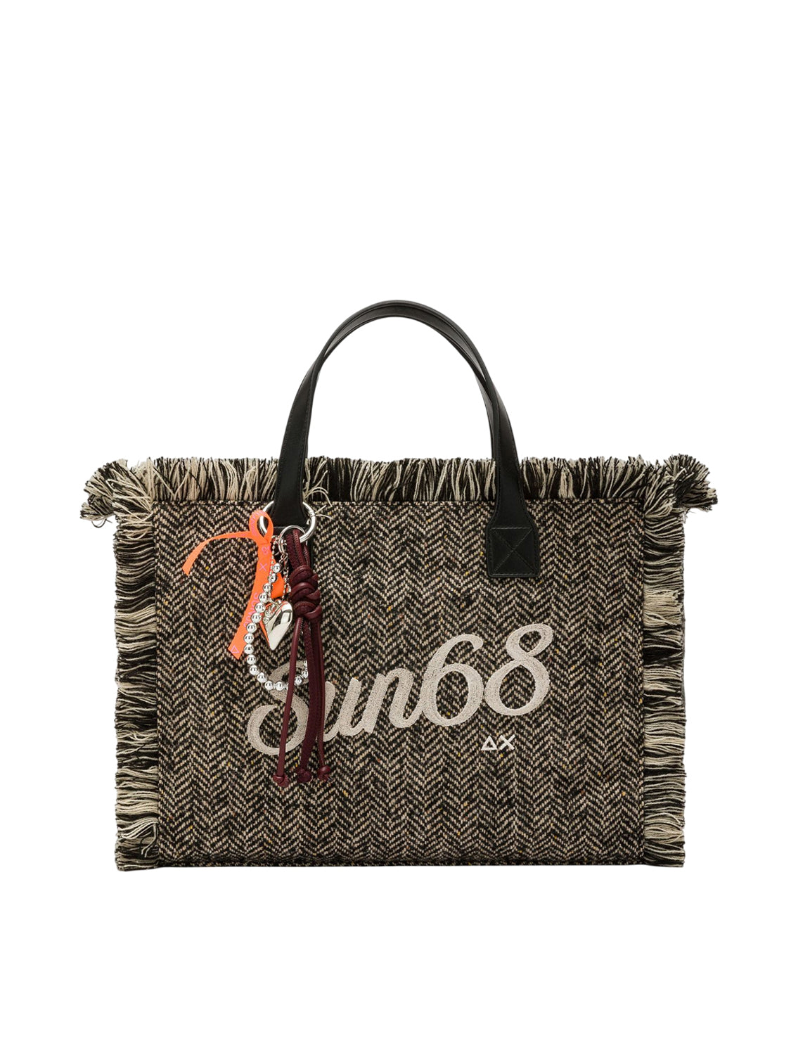 Sun68 Borsa a Mano Donna Cali Midi Bag Nero