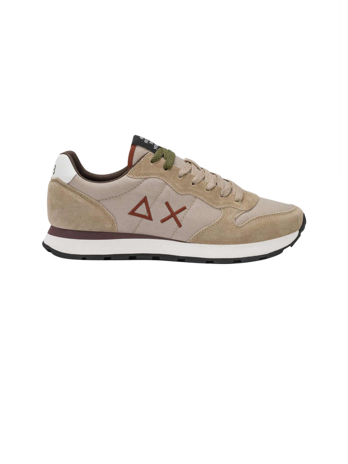 Sun68 Sneakers Uomo Tom Solid Beige scuro