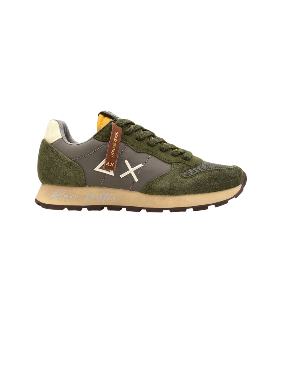 Sun68 Sneakers Uomo Tom Vintage Militare scuro