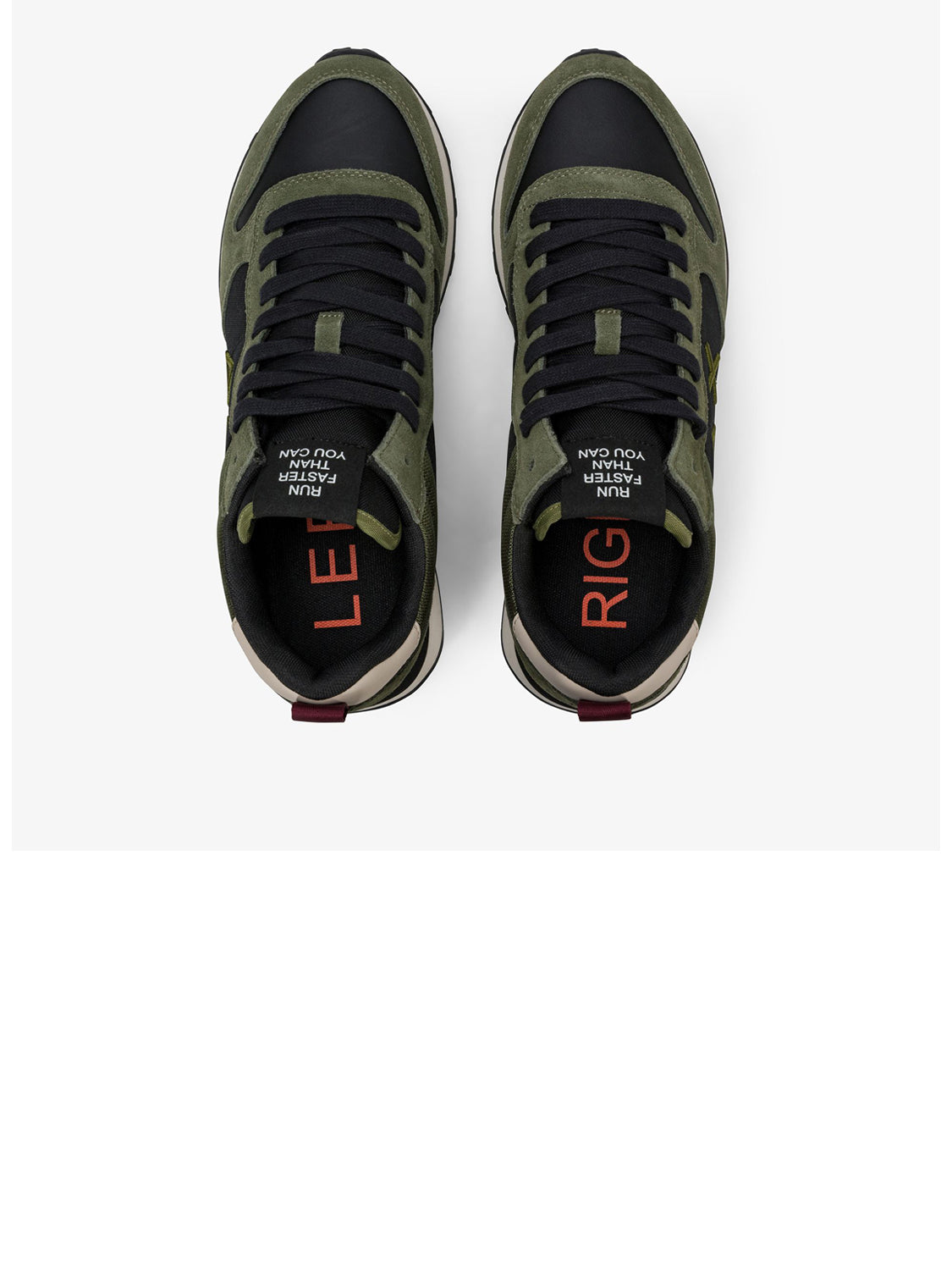 Sun68 Sneakers Uomo Tom 2.0 Mid Militare scuro