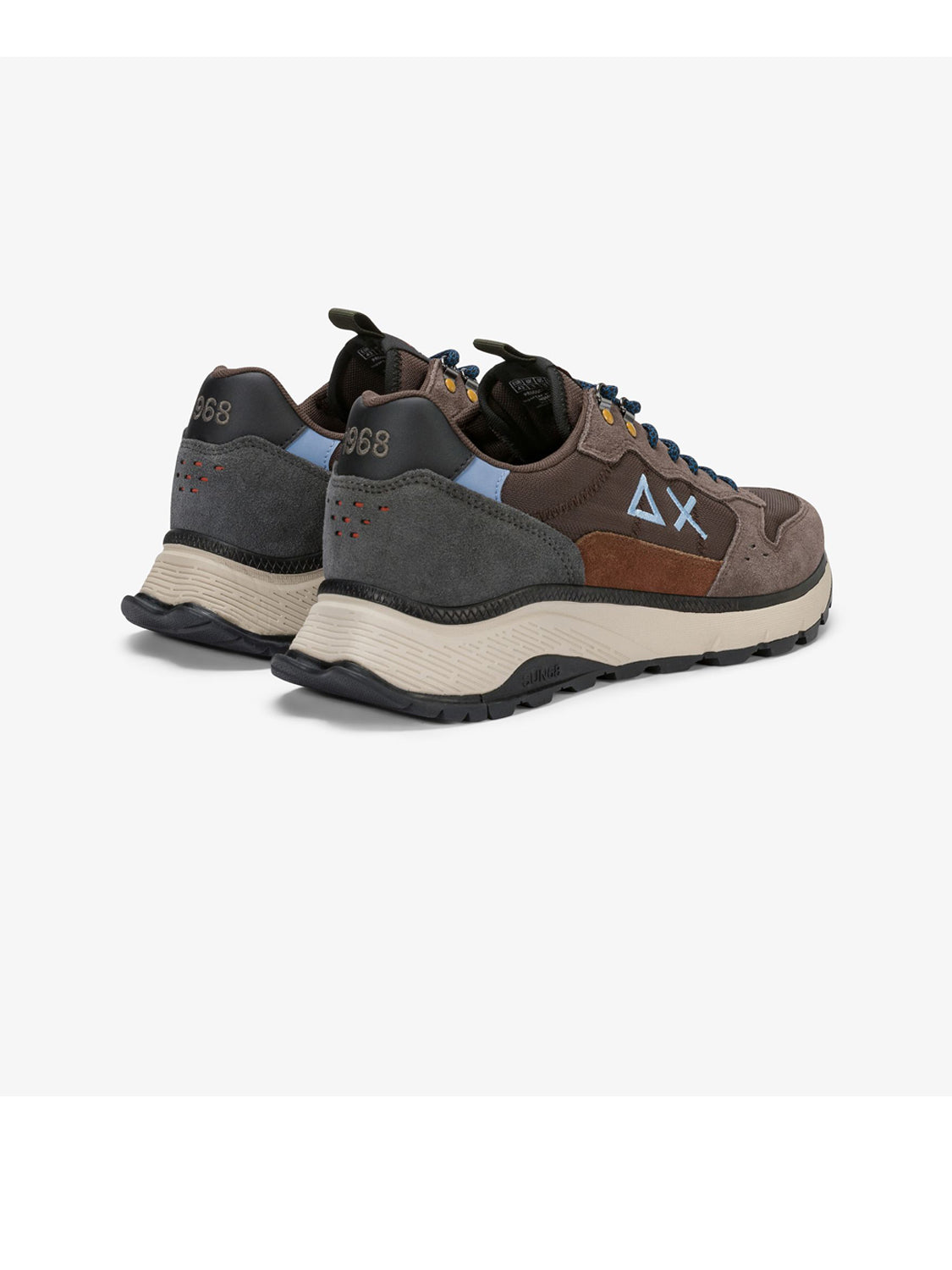 Sun68 Sneakers Uomo Fire & Camping Marrone